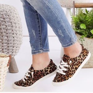 Leopard sneakers